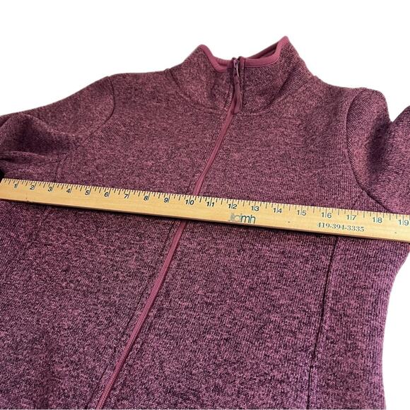 Dip Brand fleece Purple Blush Pink Jacket Sweater 100% polyester Size Large. - Picture 6 of 9